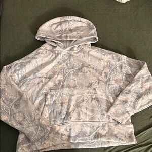 Camouflage Hooded Sweatshirt